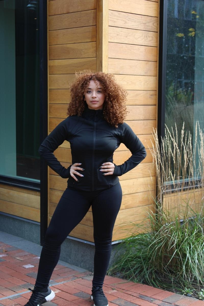 Black Fitness Jacket