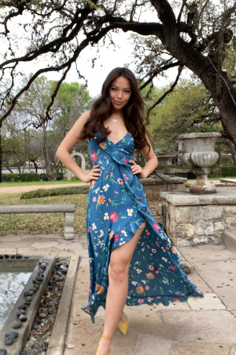 Rebecca Floral Maxi Dress